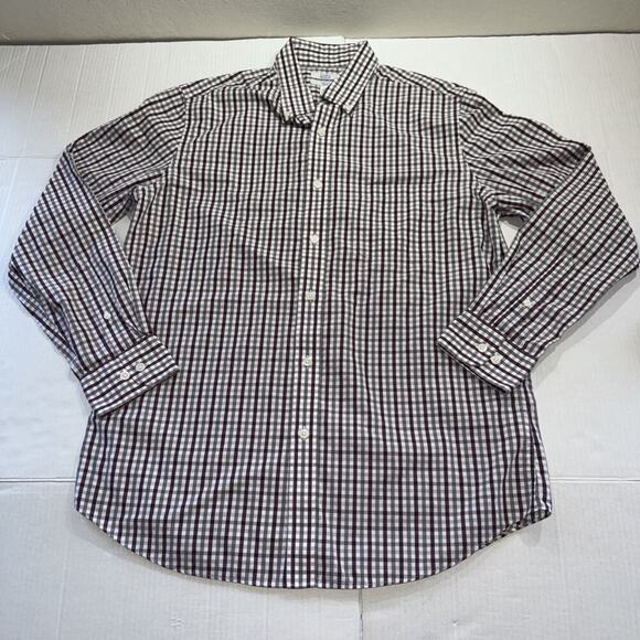 Croft & Barrow Other - Croft & Barrow Easy Care Slim Fit Button Up 16 34/35 Long Sleeve Multicolor